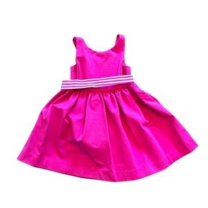 Ralph Lauren-blue label- Pink Sleeveless Kids Dress-2T